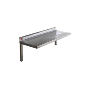 Etagère murale en inox
