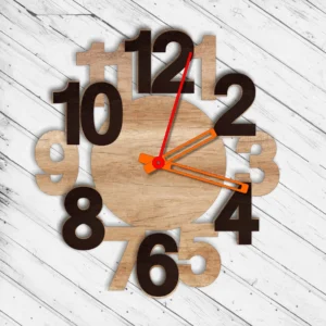 Horloge murale contemporaine