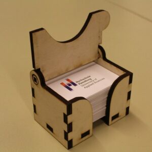 boîte pour carte de visite