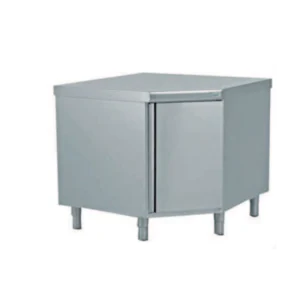 Meuble inox d'angle
