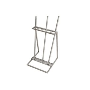 Socle en inox pour pelle à pizza